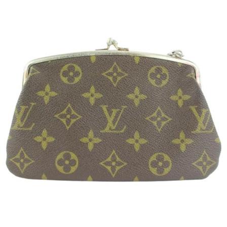 Louis Vuitton Vintage, Pre-owned Canvas louis-vuitton-bags Bruin, Dames, Maat:ONE Size