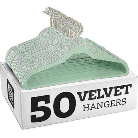 Halkfria sammetsgalgar - Kostymgalgar (10-pack)