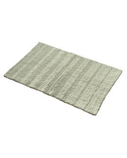 Vändbar badrumsmatta Lucca enfärgad Grön - 50x80 cm - Classic Textiles