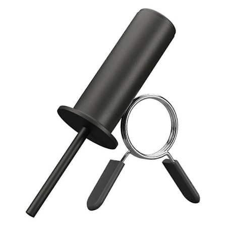 Vektstangpinne, Gympinne med fjærklemme, Vektpinner for vektstangmaskin, Styrketreningsutstyr 10mm-Perfekt