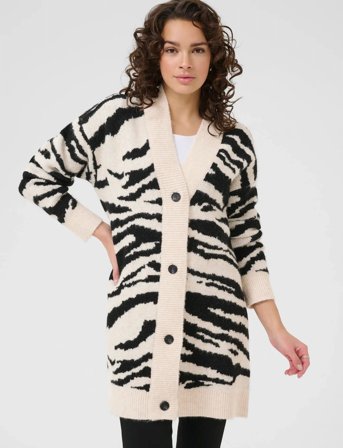 Kaffe Kasandra Cardigan - Cream - M