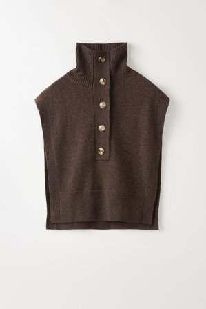 Soft Goat - Collar Bib - One Size - Oak