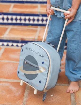 That's Mine Tris Trolley Bag - Blue - ONE SIZE