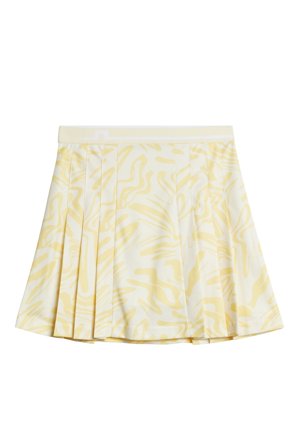 J.Lindeberg - Golf - Harlow Print Skirt - Yellow - Woman - S