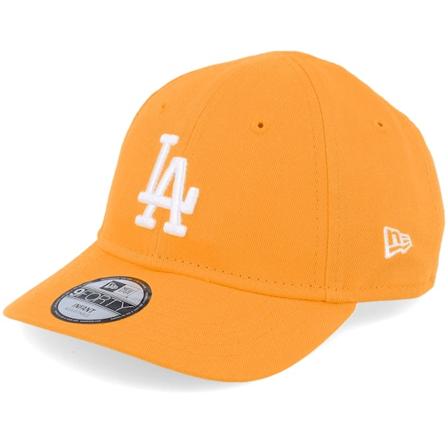 New Era - Kids Los Angeles Dodgers League Essential 9FORTY Orange/White Adjustable Adjustable Orange Cap - MLB @ Hatstore
