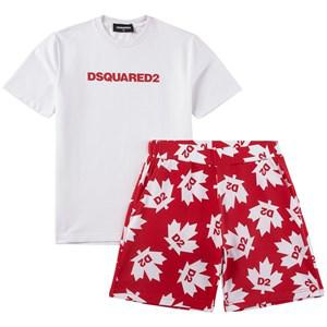 Kids - Dsquared2 Red Branded Pajamas - Nightwear - 8 years - Red - Junge