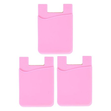 3 st självhäftande telefonplånbok för telefon smartphone