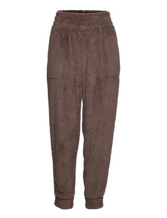 Jogger Fleece Snuggle Collegehousut Olohousut Ruskea Hunkemöller