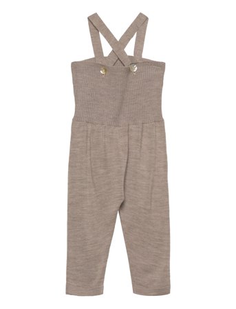 FUB Baby High Waist Overalls - Beige - 62