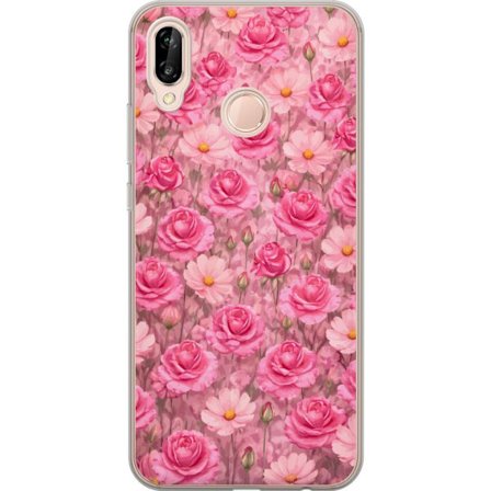 Yhteensopiva Puhelinkuori Huawei P20 lite Petal Reverie Blush Rose