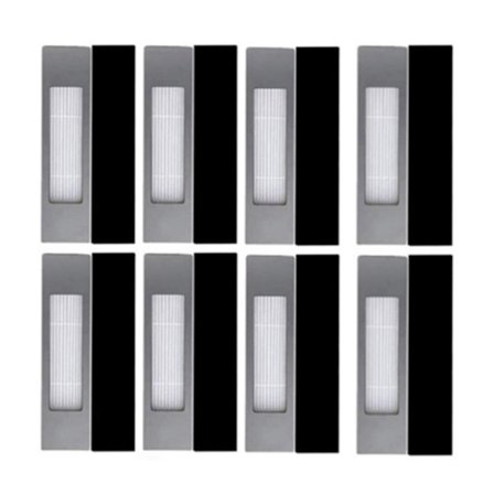 Hepa Filtersett for Deebot Ozmo 920, 950, T5, T8 Robotstøvsugere, 8-pakning