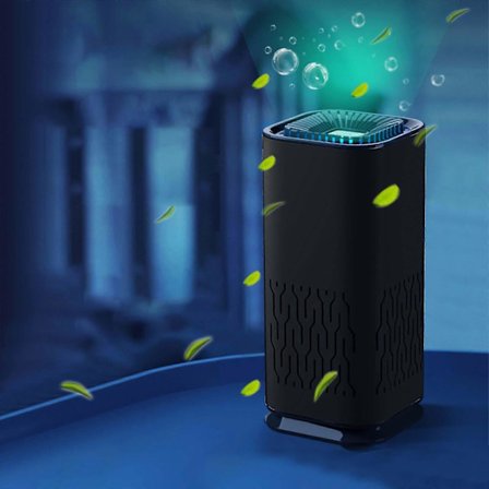 Luftrenare för Rum, Allergener, Husdjursallergier, Damm, Automatiskt Läge, Tyst (Fww)