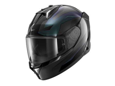 Integralhjelm Shark Skwal I3 Mekarium Sort/Cameleon/Antracit S