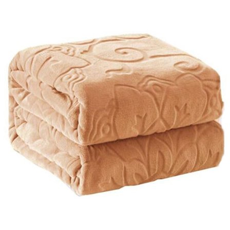 Flanellfilt Varm Mjuk Tjock Stor Korall Sängöverkast Flera Storlekar Som Lakan Lyxiga Blommiga Filtar