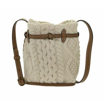 Polo Ralph Lauren, Bucket bag Beżowy, Kobieta, Rozmiar: ONE Size