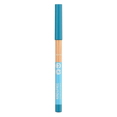 Rimmel Kind & Free Clean Eyeliner Pencil 06 Anime Blue, Makeup, Øjne, Eyeliner