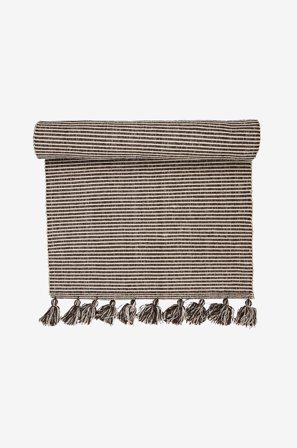 Eightmood - Løber, Homer - Brun - Bomulds- & kludetæpper - 60X120 - Fra Homeroom