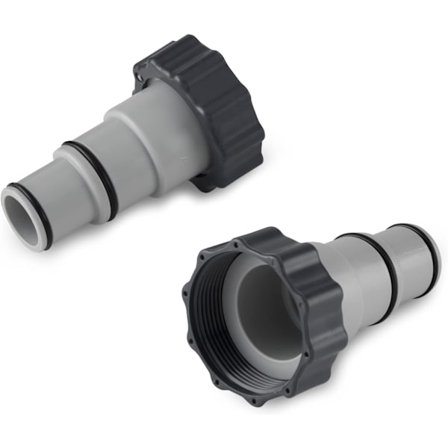 Erstatningsslangeadapter A med krave til pumper med gevindtilslutning (par)