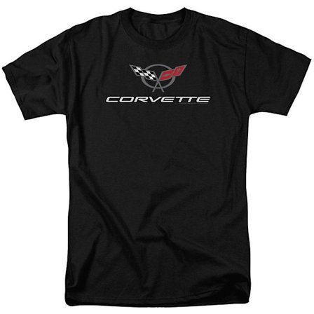 Chevy Corvette Modern Emblem Vuxen T-shirt