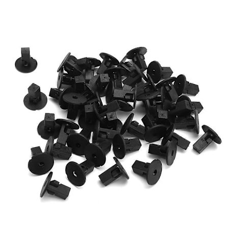 50 stk. Bil Fastgørelsesclips Kofanger Inderskærm Nitter Tryk 8x8,2 mm Til