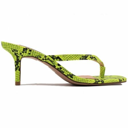 Steve Madden Sandaler Smed21P000045 Grøn, Dame Sandaler med hæl, Størrelse: 38 1/2 EU