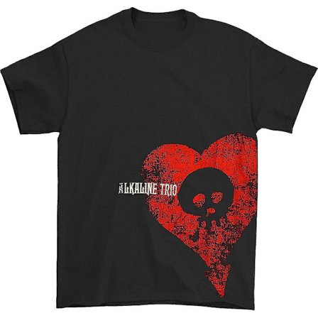 Alkaline Trio Heart Skull T-shirt