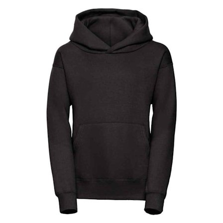 Jerzees Schoolgear Barn/Barn Hoodie 9-10 År Svart