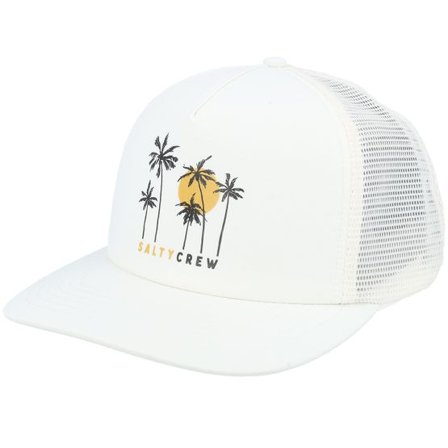 Salty Crew - Vit trucker Keps - Sunny Foamy Off White Trucker @ Hatstore