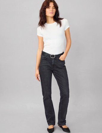 My Essential Wardrobe 16 The Modal Tee - White - M