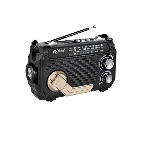 RadiVive Soldrevet Radio, Solar Håndsving Nødradio, Bærbar Håndholdt