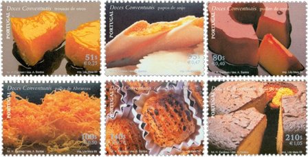 Portugal 1999 - Desserter - Postfrisk sæt 6v