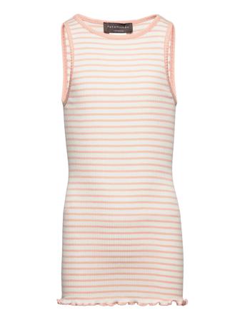 Silk Top T-shirts Sleeveless Multi/mönstrad Rosemunde Kids