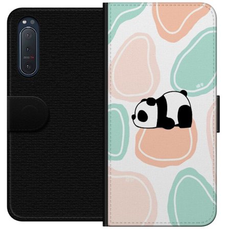 Kompatibel Tegnebogsetui til Sony Sony Xperia 5 II Kawaii Panda