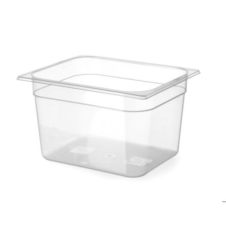 Bac Gastronorme Profi Line GN 1/2 12,5L Transparent 325x265x(H)200 mm - Hendi