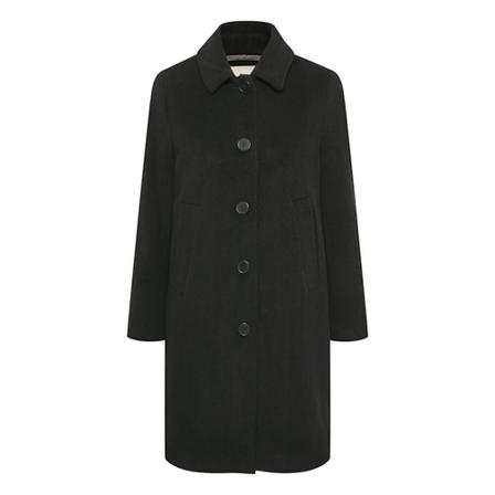 Part Two, Kamilla Coat Czarny, Kobieta, Rozmiar: M
