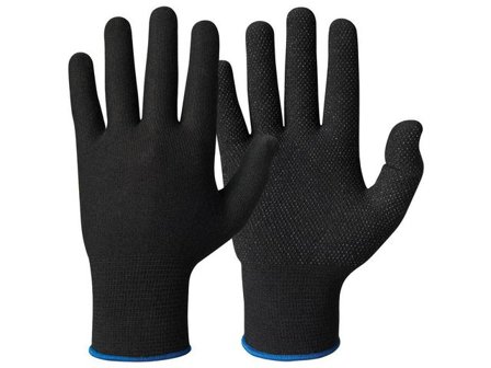 GRANBERG Textilhandske 0484 noppor svart 10 - Lyreco - Skyddsutrustning - Skyddshandskar - Textilhandskar