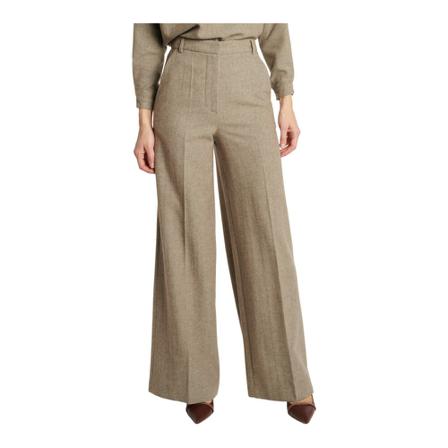 Alysi - Byxor - Beige - Dam - Storlek: M, Dam, Storlek: M