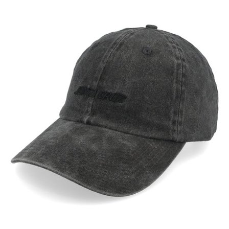 Santa Cruz - Svart unconstructed Keps - Team Cap Black Dad Cap @ Hatstore