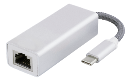 Deltaco USBC-1080 - nettverksadapter - USB-C 3.1 - Gigabit Ethernet