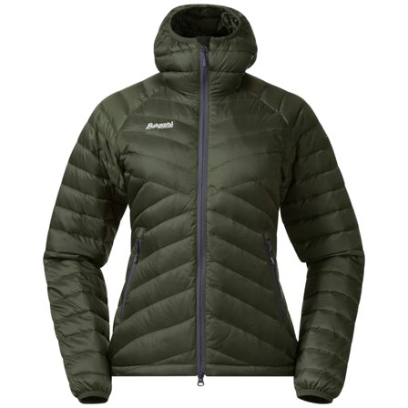 Bergans Women's Pyttegga Down Jacket With Hood Women middle-layer down jackets Green XS