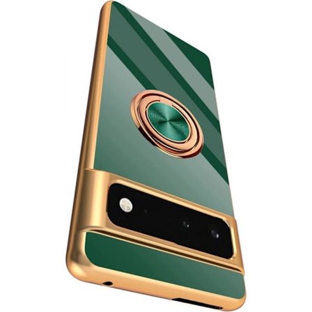 Google Pixel 7a Elegant & Stöttåligt Skal med Ringhållare Flawless