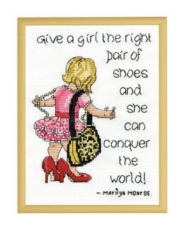 Broderipakke Bilde Skoelsker - Design Works Crafts