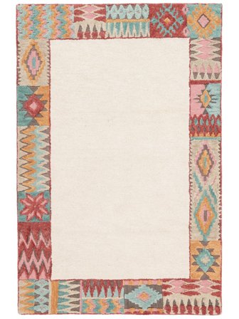 Kiranna Różowy Mały Oeko-Tex Dywan