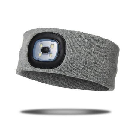 Harmaa urheilupanta, ultra-USB-ladattava, joustava liukumaton hiki