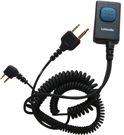 Lafayette Miniheadset Radiokabel Peltor 2-Pin J22 2,5+3,5 mm Rak