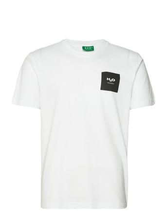 Lyø Organic Tee T-shirts Short-sleeved Vit H2O