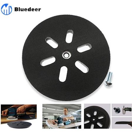 150 mm slipplatta – för Bosch GEX 150 AC, PEX 15 AE, GEX 150 Turbo excenterslip – 150 mm med skruv W slipplatta och slipplatta