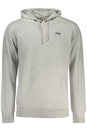 Fila Felpa Senza Zip Uomo Grigio