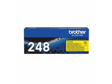 BROTHER Toner TN248Y 1K gul - Lyreco - Toner och bläck - Tonerkassetter - Toner Brother