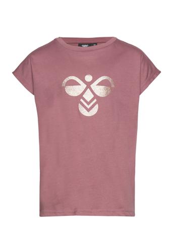 Hmldiez T-Shirt S/S Sport T-shirts Short-sleeved Pink Hummel